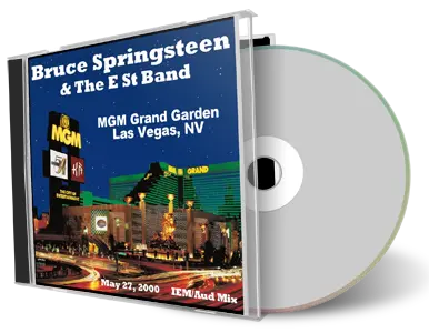 Artwork Cover of Bruce Springsteen 2000-05-27 CD Las Vegas Soundboard