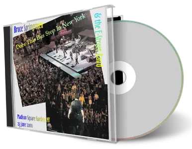 Artwork Cover of Bruce Springsteen 2000-06-23 CD New York Audience