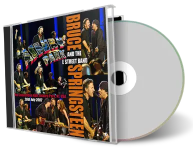 Artwork Cover of Bruce Springsteen 2002-07-26 CD Asbury Park Audience