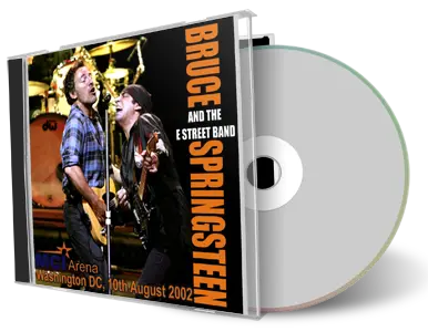 Artwork Cover of Bruce Springsteen 2002-08-10 CD Washington Audience