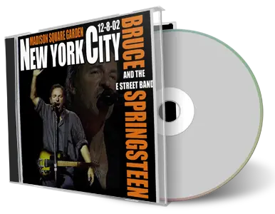 Artwork Cover of Bruce Springsteen 2002-08-12 CD New York City Soundboard