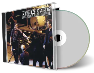 Artwork Cover of Bruce Springsteen 2002-09-27 CD Milwaukee Audience