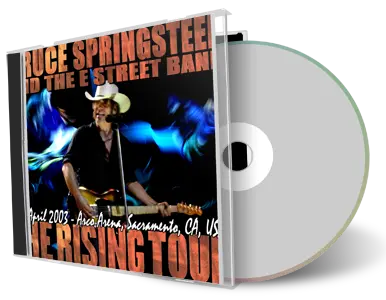 Artwork Cover of Bruce Springsteen 2003-04-09 CD Sacramento Audience