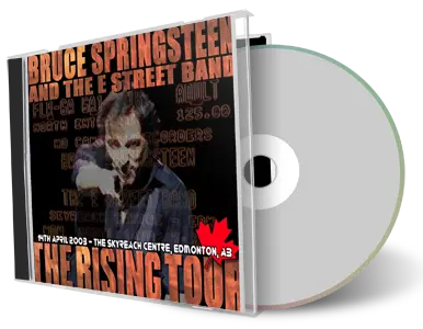 Artwork Cover of Bruce Springsteen 2003-04-14 CD Edmonton Audience