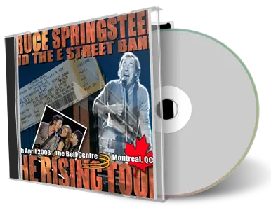 Artwork Cover of Bruce Springsteen 2003-04-19 CD Montreal Audience