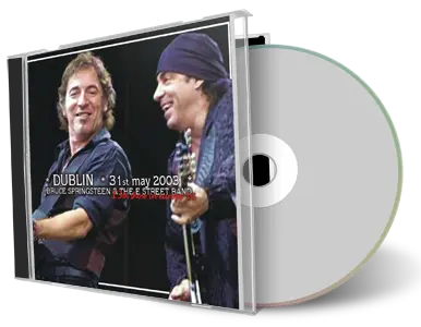 Artwork Cover of Bruce Springsteen 2003-05-31 CD Dublin Audience