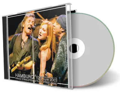 Artwork Cover of Bruce Springsteen 2003-06-12 CD Hamburg Audience