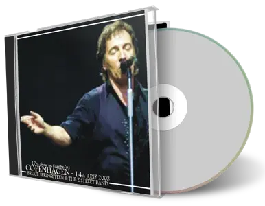 Artwork Cover of Bruce Springsteen 2003-06-14 CD Copenhagen Audience