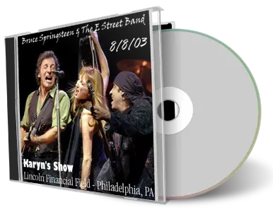 Artwork Cover of Bruce Springsteen 2003-08-08 CD Philadelphia Audience