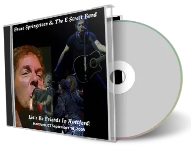 Artwork Cover of Bruce Springsteen 2003-09-16 CD Hartford Audience