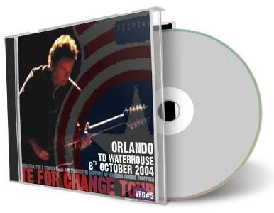 Artwork Cover of Bruce Springsteen 2004-10-08 CD Orlando Audience