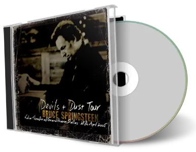 Artwork Cover of Bruce Springsteen 2005-04-28 CD Dallas Audience