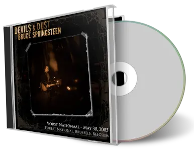 Artwork Cover of Bruce Springsteen 2005-05-30 CD Brussels Audience