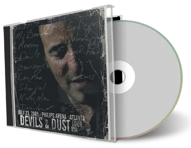 Artwork Cover of Bruce Springsteen 2005-07-23 CD Atlanta Audience