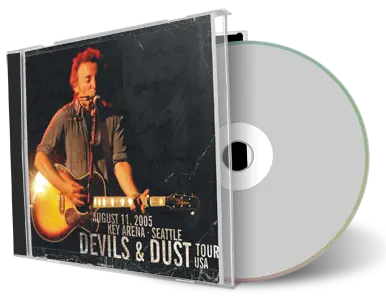 Artwork Cover of Bruce Springsteen 2005-08-11 CD Seattle Soundboard