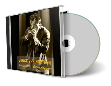 Artwork Cover of Bruce Springsteen 2005-11-21 CD Trenton Soundboard