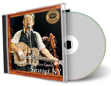 Artwork Cover of Bruce Springsteen 2006-06-19 CD Saratoga Audience