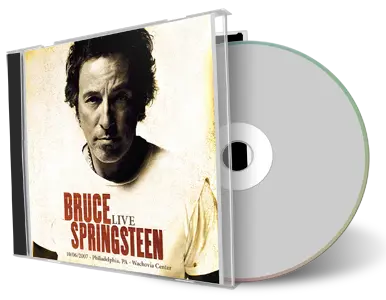 Artwork Cover of Bruce Springsteen 2007-10-06 CD Philadelphia Audience