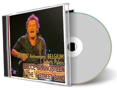 Artwork Cover of Bruce Springsteen 2007-12-12 CD Antwerp Audience