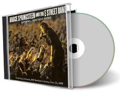 Artwork Cover of Bruce Springsteen 2008-06-21 CD Hamburg Audience