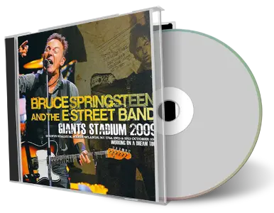 Artwork Cover of Bruce Springsteen 2009-10-02 CD East Rutherford Soundboard