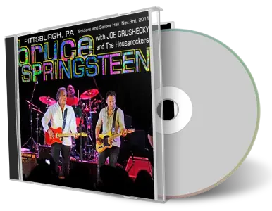 Artwork Cover of Bruce Springsteen 2011-11-03 CD Pittsburgh Audience