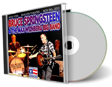Artwork Cover of Bruce Springsteen 2011-11-09 CD New York City Audience