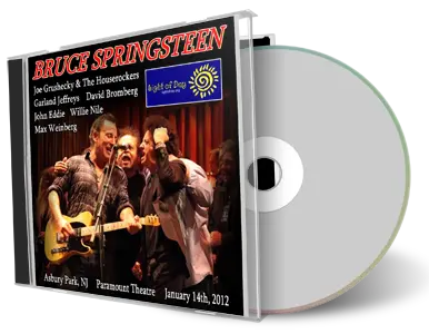 Artwork Cover of Bruce Springsteen 2012-01-14 CD Asbury Park Audience