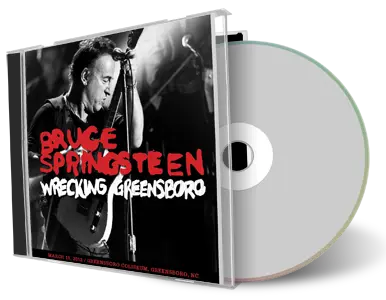 Artwork Cover of Bruce Springsteen 2012-03-19 CD Greensboro Soundboard