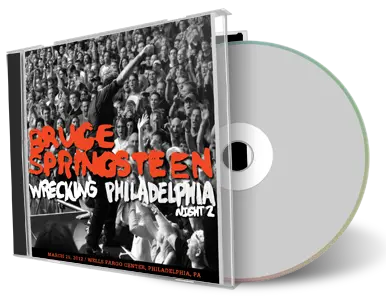 Artwork Cover of Bruce Springsteen 2012-03-29 CD Philadelphia Audience