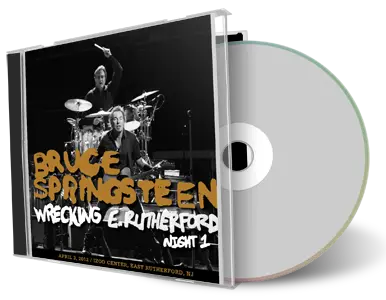 Artwork Cover of Bruce Springsteen 2012-04-03 CD East Rutherford Audience