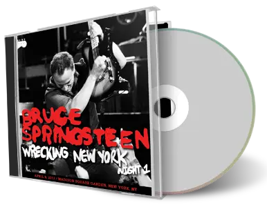 Artwork Cover of Bruce Springsteen 2012-04-06 CD New York City Audience