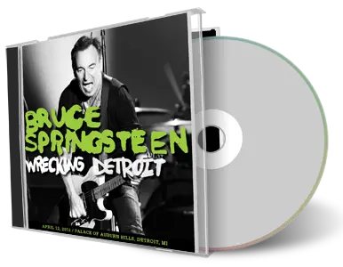 Artwork Cover of Bruce Springsteen 2012-04-12 CD Auburn Hills Audience