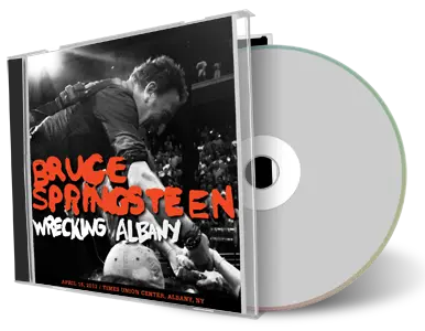 Artwork Cover of Bruce Springsteen 2012-04-16 CD Albany Audience