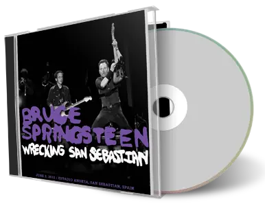 Artwork Cover of Bruce Springsteen 2012-06-02 CD San Sebastian Audience