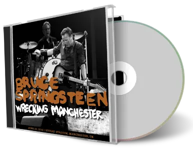 Artwork Cover of Bruce Springsteen 2012-06-22 CD Manchester Audience