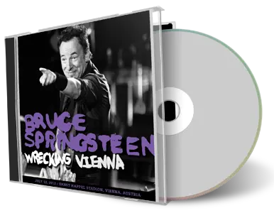 Artwork Cover of Bruce Springsteen 2012-07-12 CD Vienna Audience