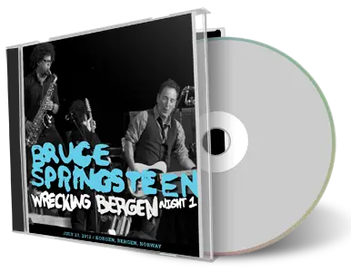 Artwork Cover of Bruce Springsteen 2012-07-23 CD Bergen Audience