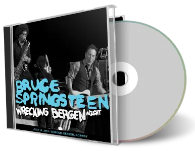 Artwork Cover of Bruce Springsteen 2012-07-24 CD Bergen Audience