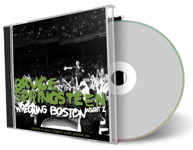 Artwork Cover of Bruce Springsteen 2012-08-15 CD Boston Audience