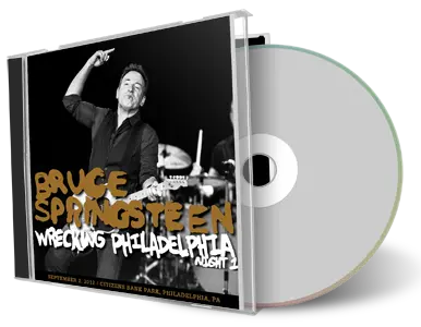 Artwork Cover of Bruce Springsteen 2012-09-02 CD Philadelphia Audience