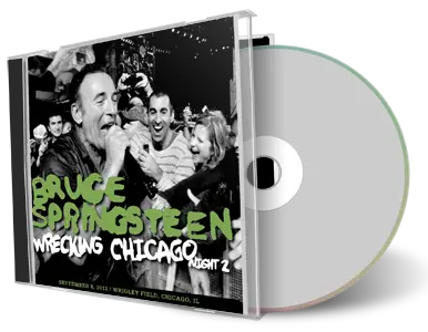 Artwork Cover of Bruce Springsteen 2012-09-08 CD Chicago Audience