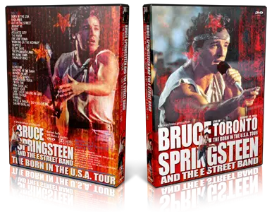 Artwork Cover of Bruce Springsteen 1985-08-26 DVD Toronto Audience