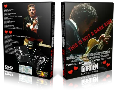 Artwork Cover of Bruce Springsteen 1988-05-22 DVD New York City Audience