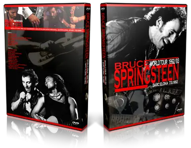 Artwork Cover of Bruce Springsteen 1992-07-03 DVD Barcelona Audience