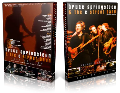 Artwork Cover of Bruce Springsteen 1999-06-03 DVD Paris Audience