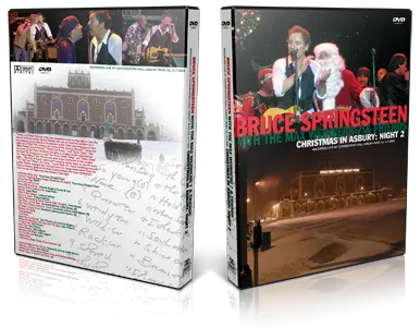 Artwork Cover of Bruce Springsteen 2003-12-07 DVD Asbury Park Audience