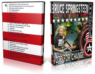 Artwork Cover of Bruce Springsteen 2004-10-05 DVD St Paul Audience