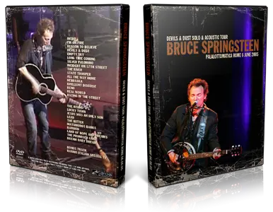 Artwork Cover of Bruce Springsteen 2005-06-06 DVD Rome Audience