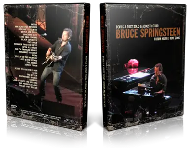 Artwork Cover of Bruce Springsteen 2005-06-07 DVD Milan Audience